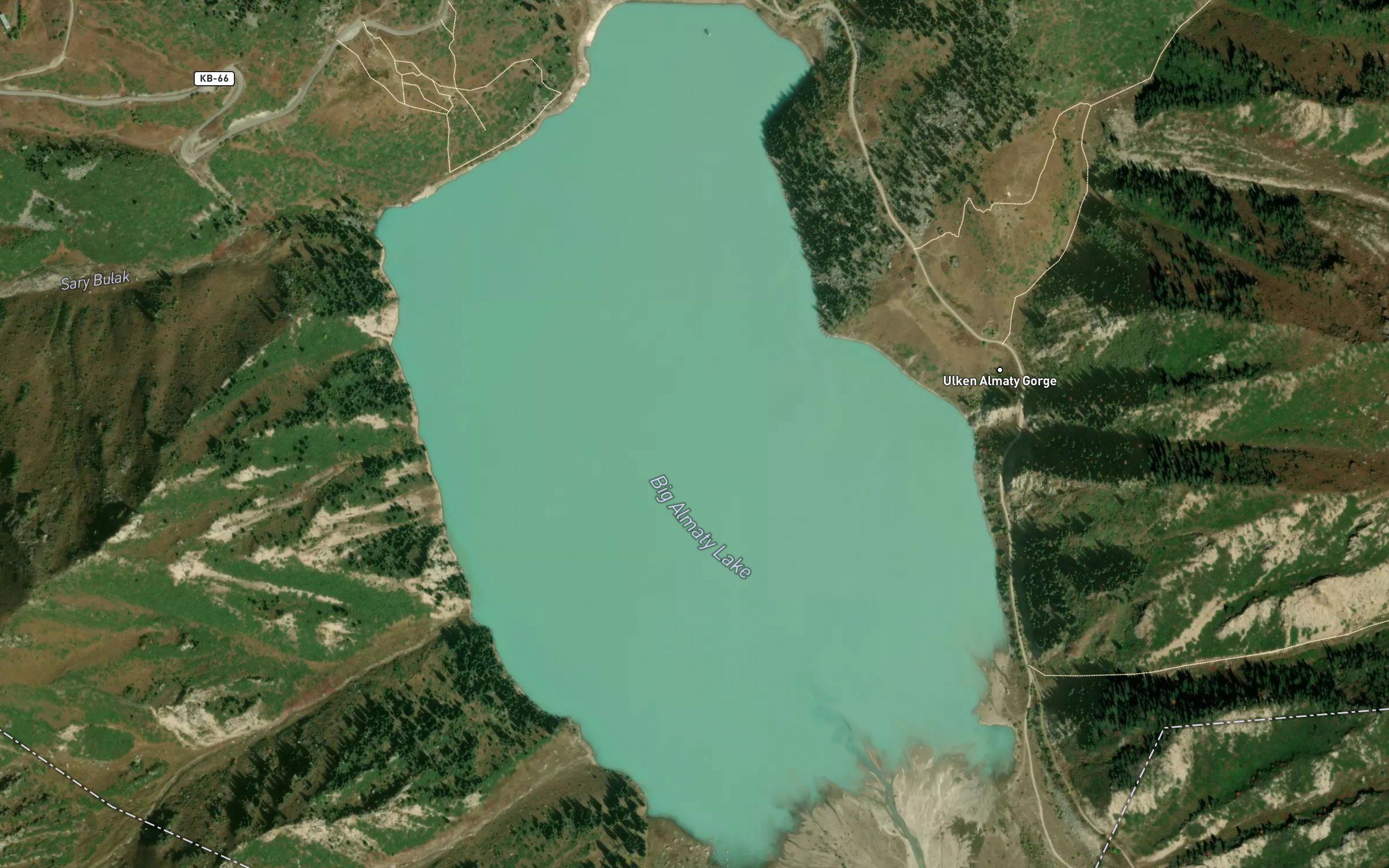 Ozero Bol'shoye Alma-Almatinskoye