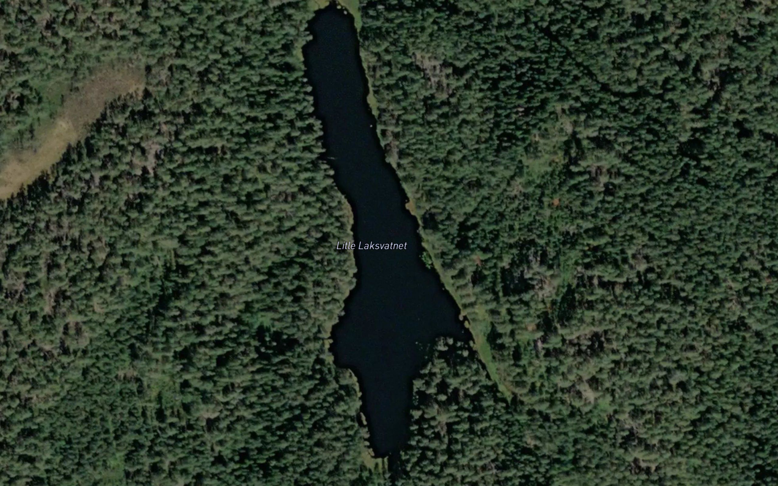 Laksvatnet,litle