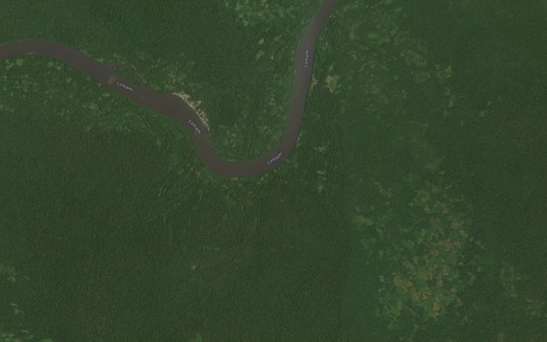 Satellite map of the Lobala