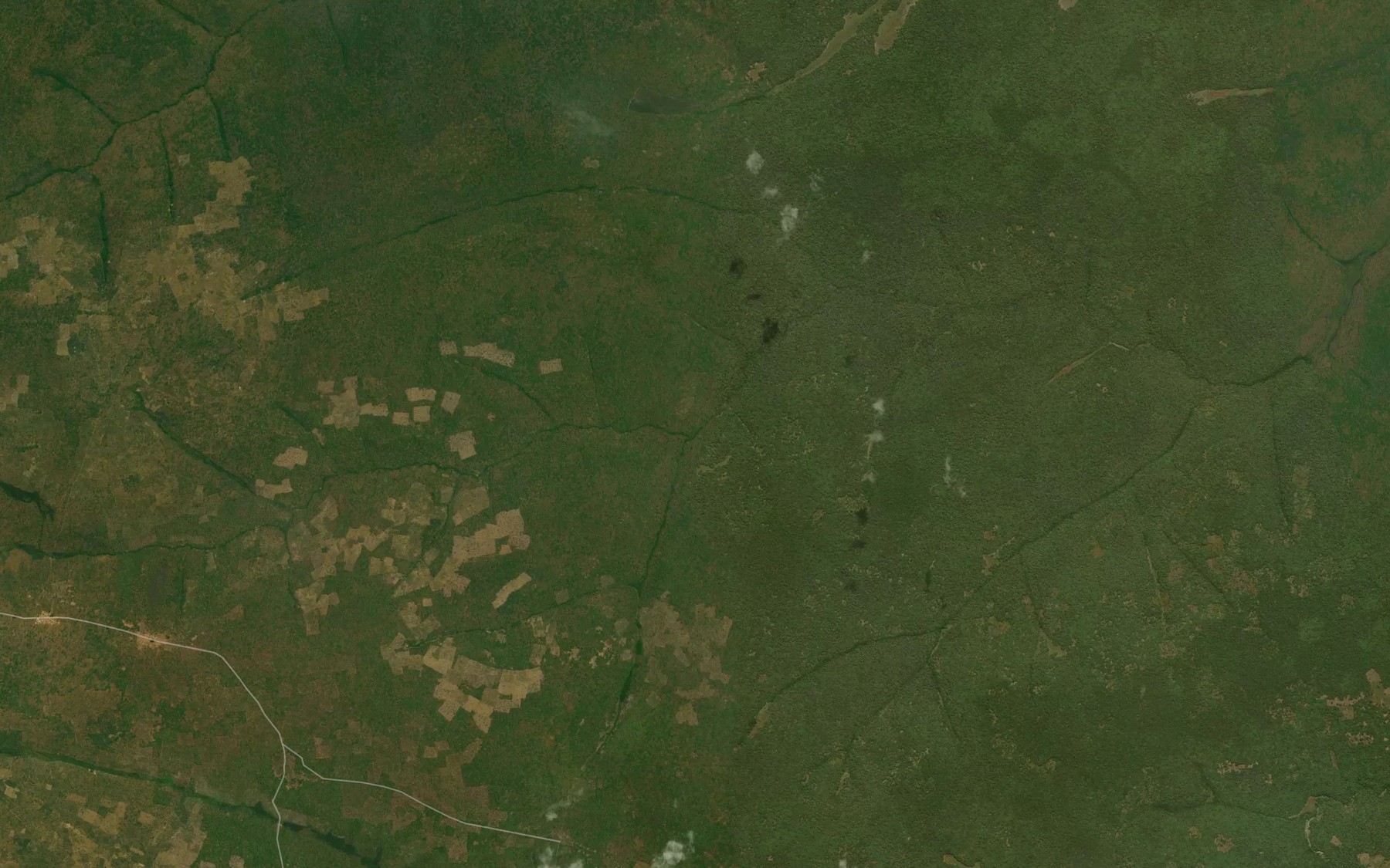 Satellite map of the Catende Segundo