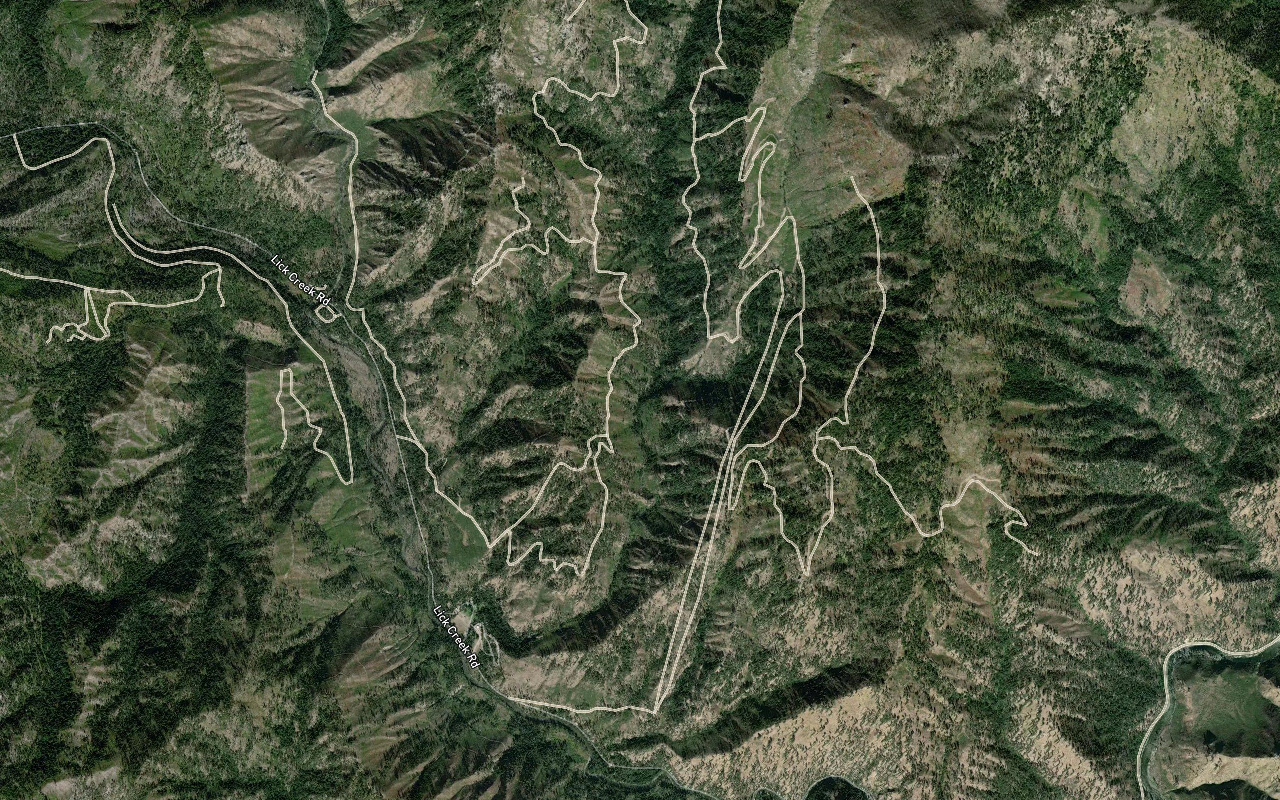 East Fork Zena Creek