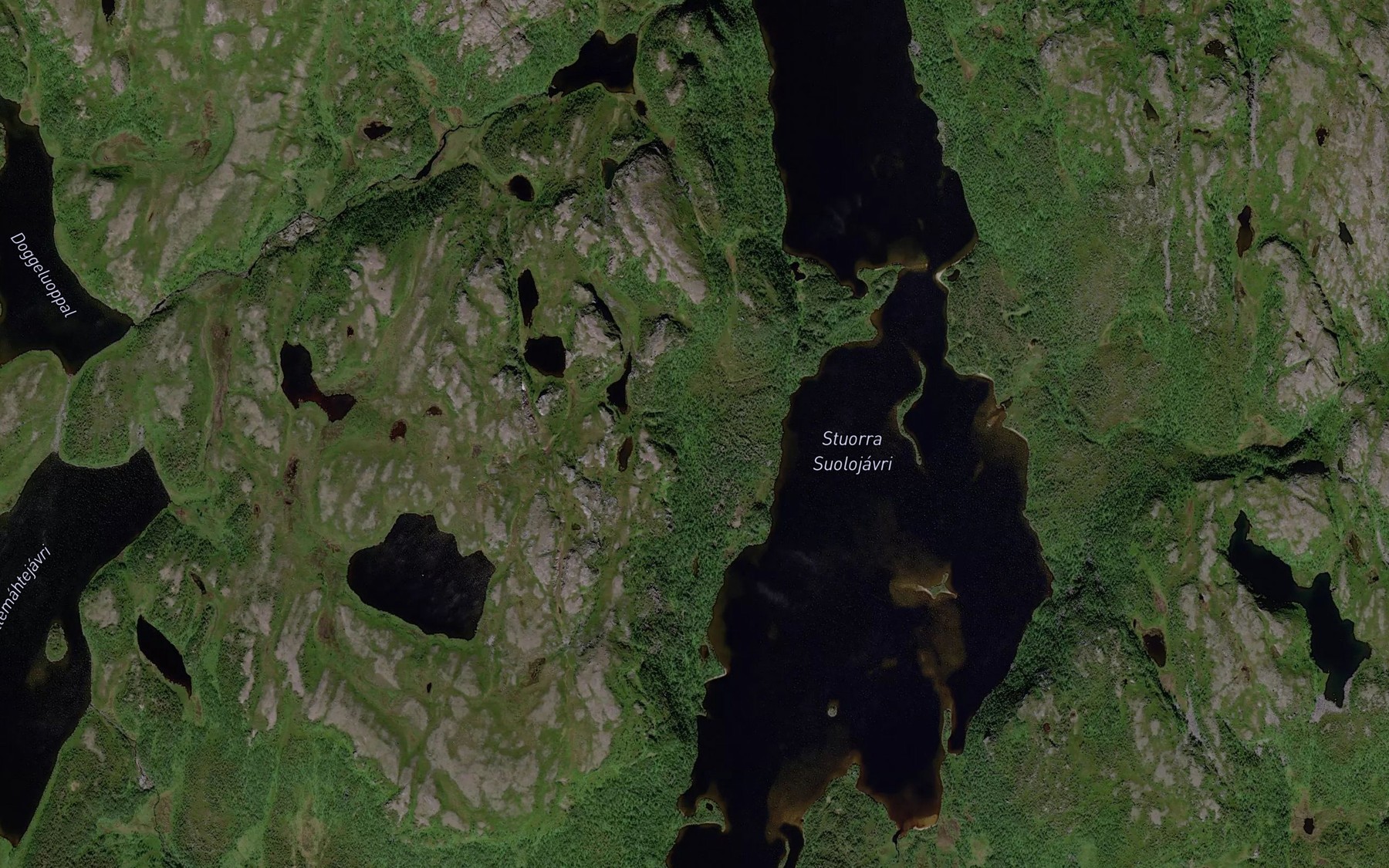 Satellite map of the Fossbekken