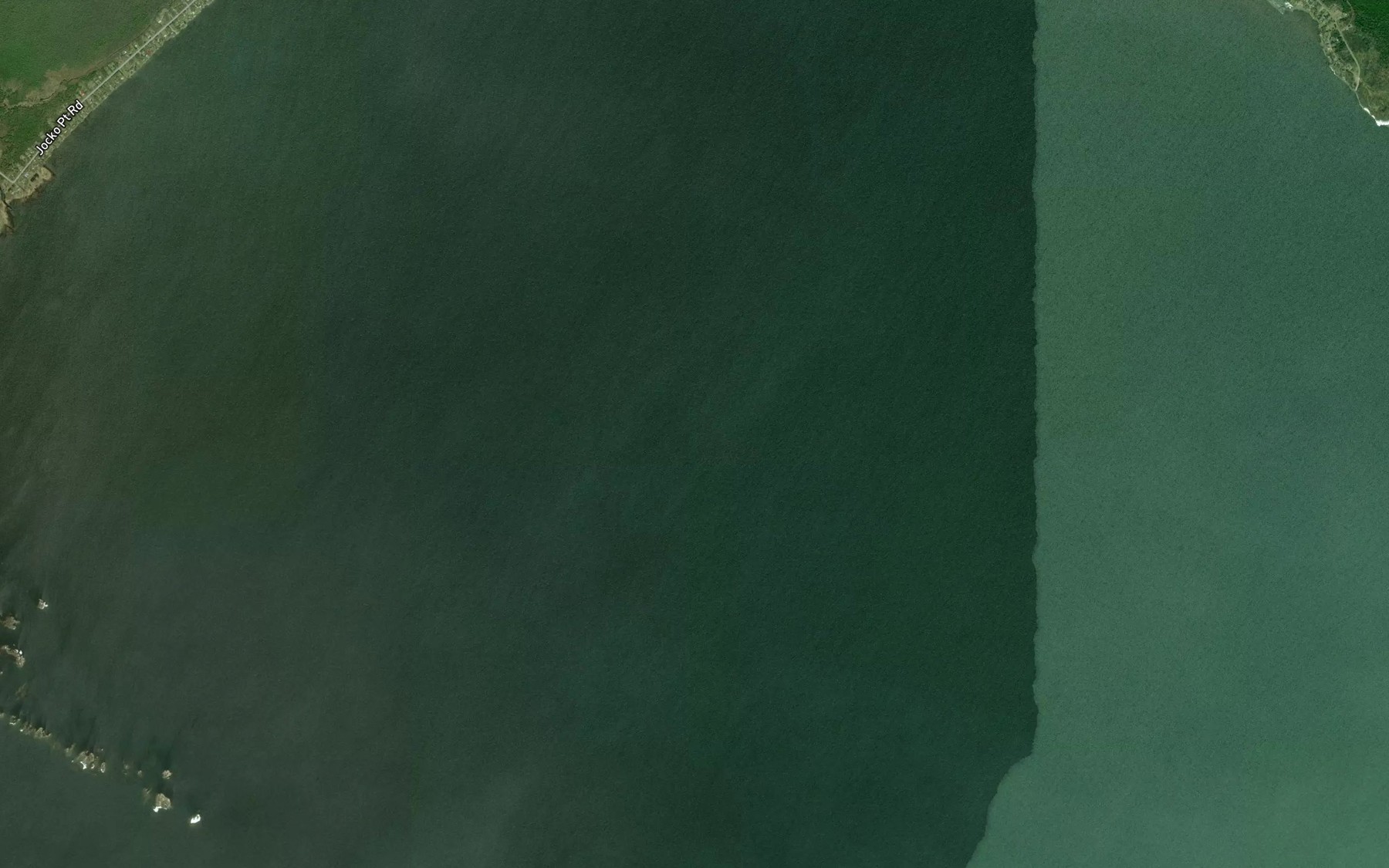 Satellite map of the Great North Bay