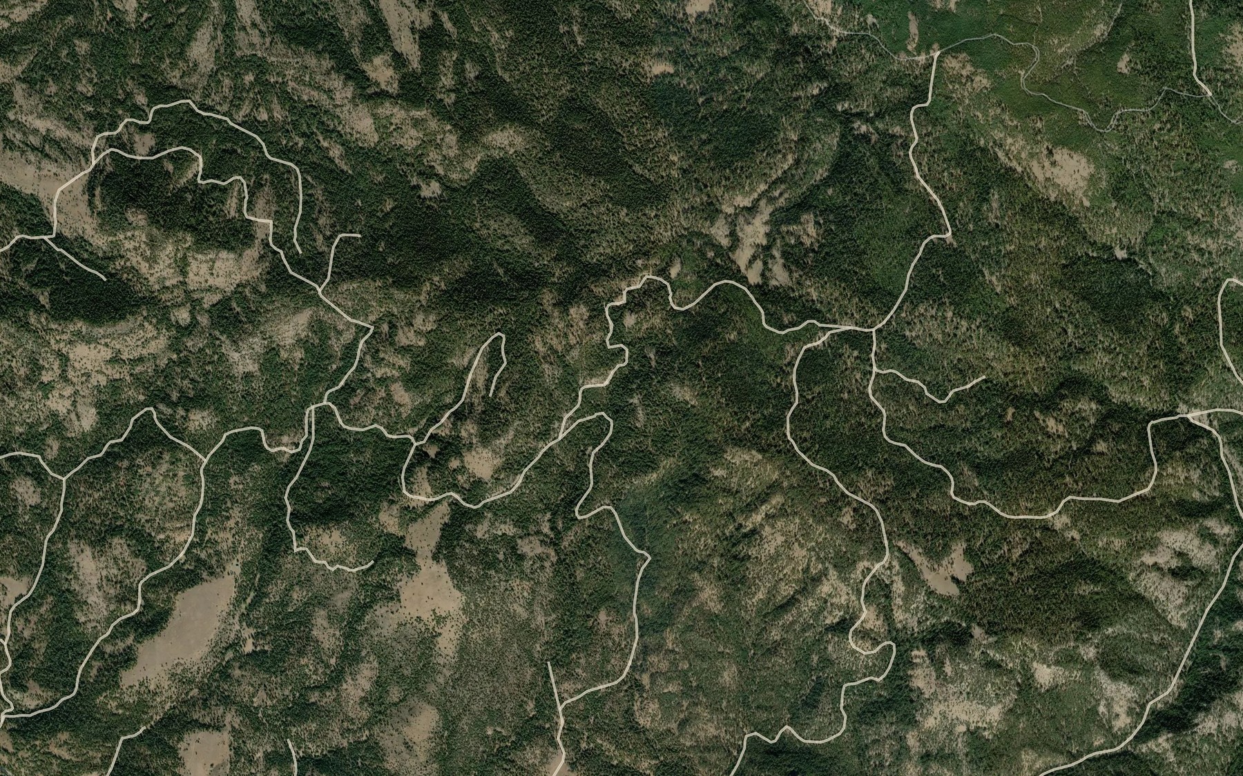 Satellite map of the Lower First Creek Spring