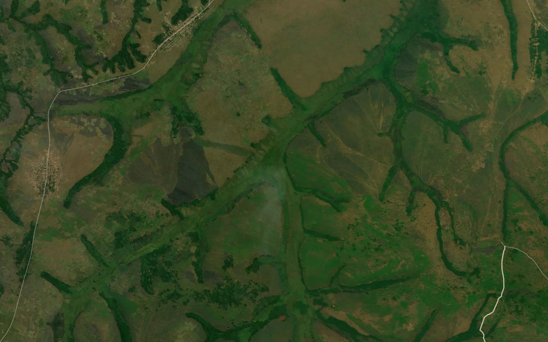 Satellite map of the Kapemba