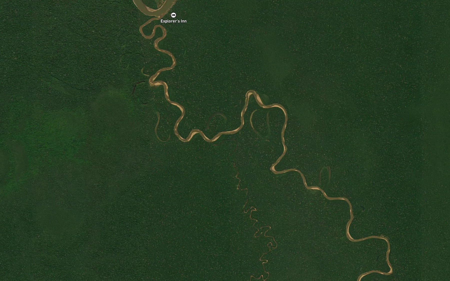 Satellite map of the Quebrada Aguanegra