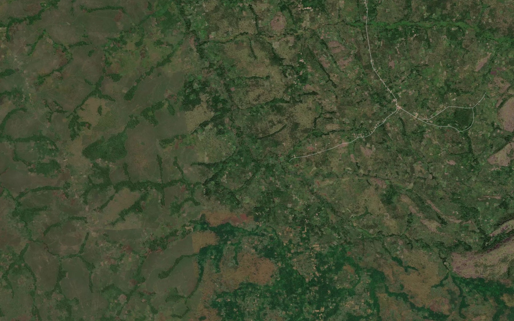 Satellite map of the Kii