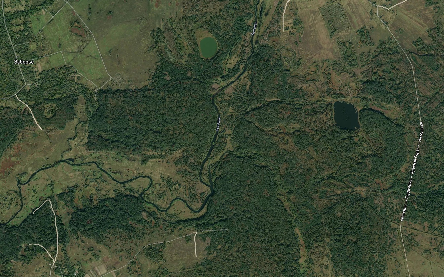 Satellite map of the Kharmynka