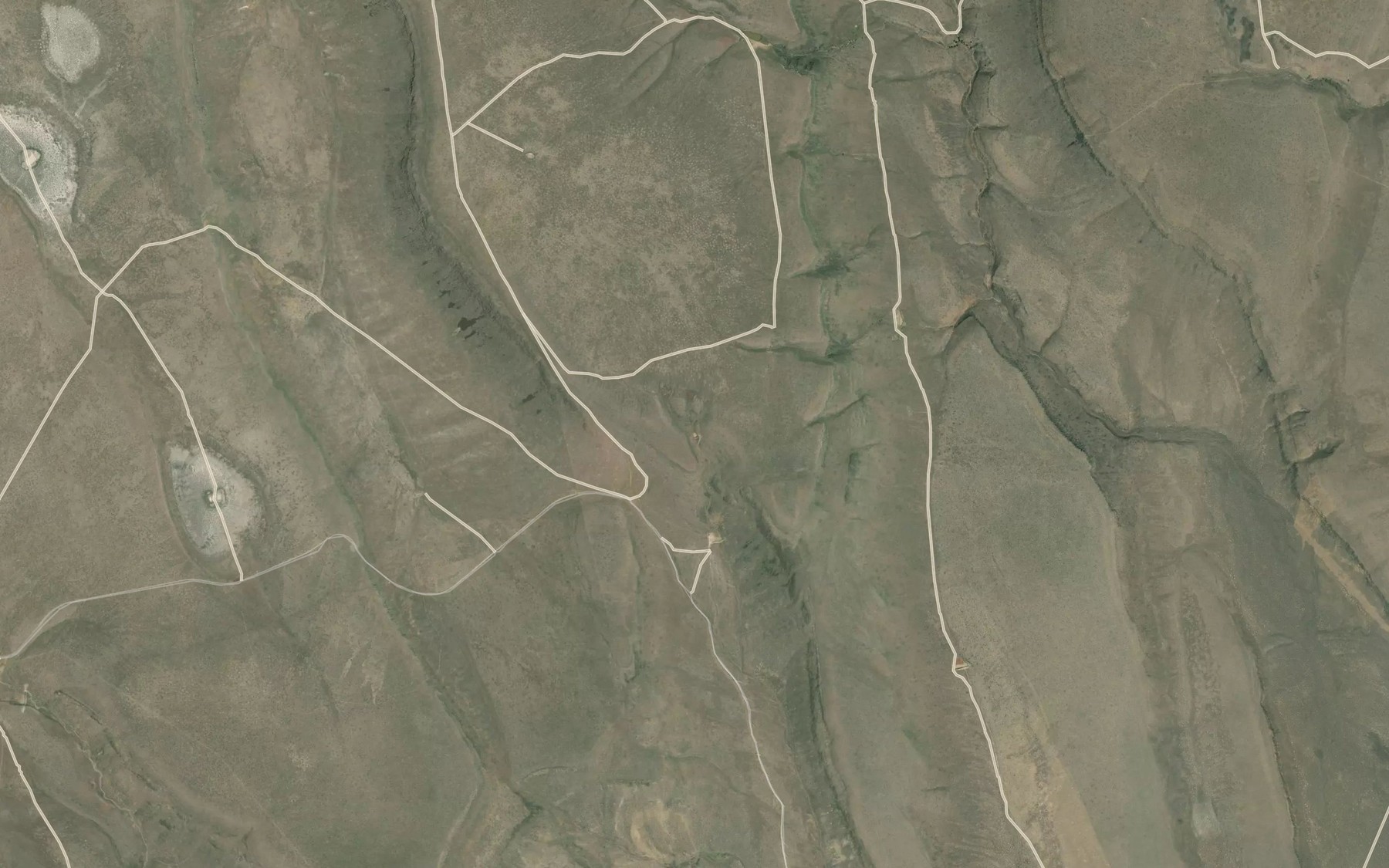Satellite map of the Hidden Reservoir