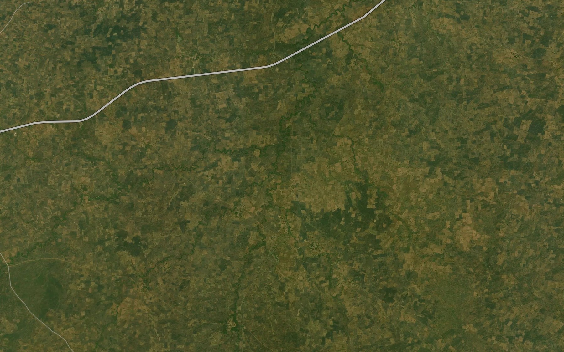 Satellite map of the River Nyonowa