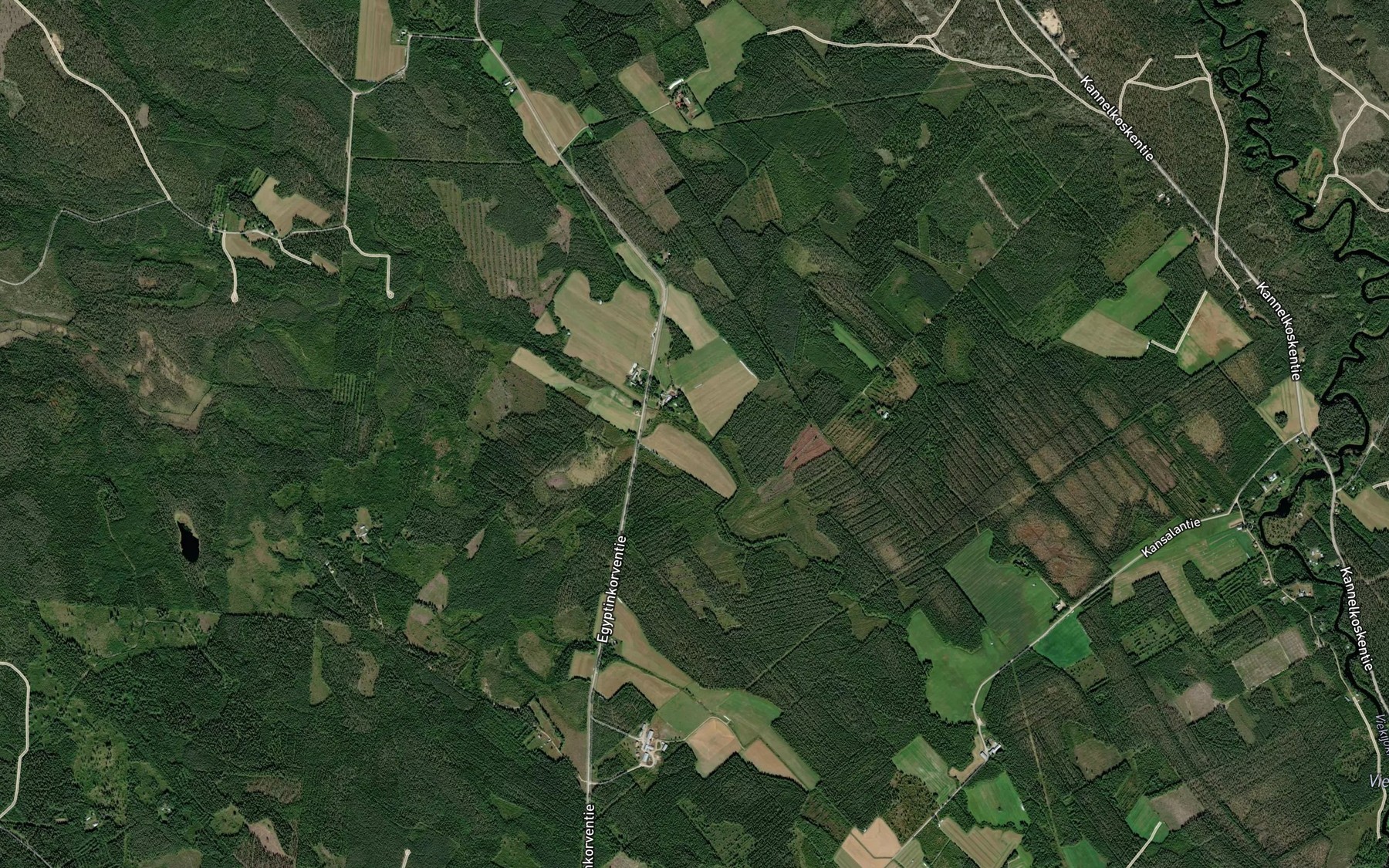 Satellite map of the Venepuro