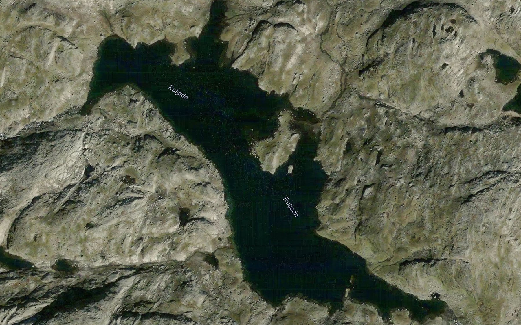 Satellite map of the Rjuvtjorni