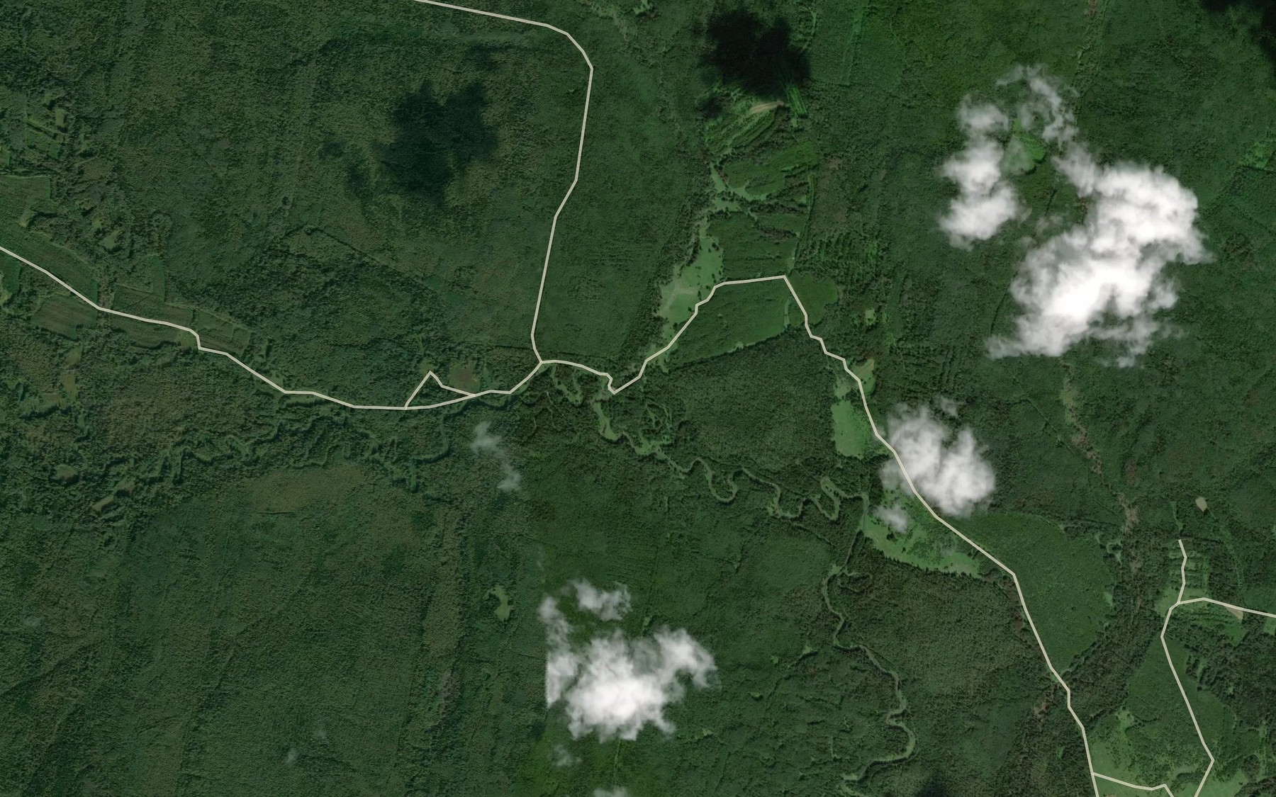 Satellite map of the Lenva