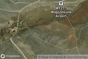 Satellite map of the Wagon Hound Ditch Number 3