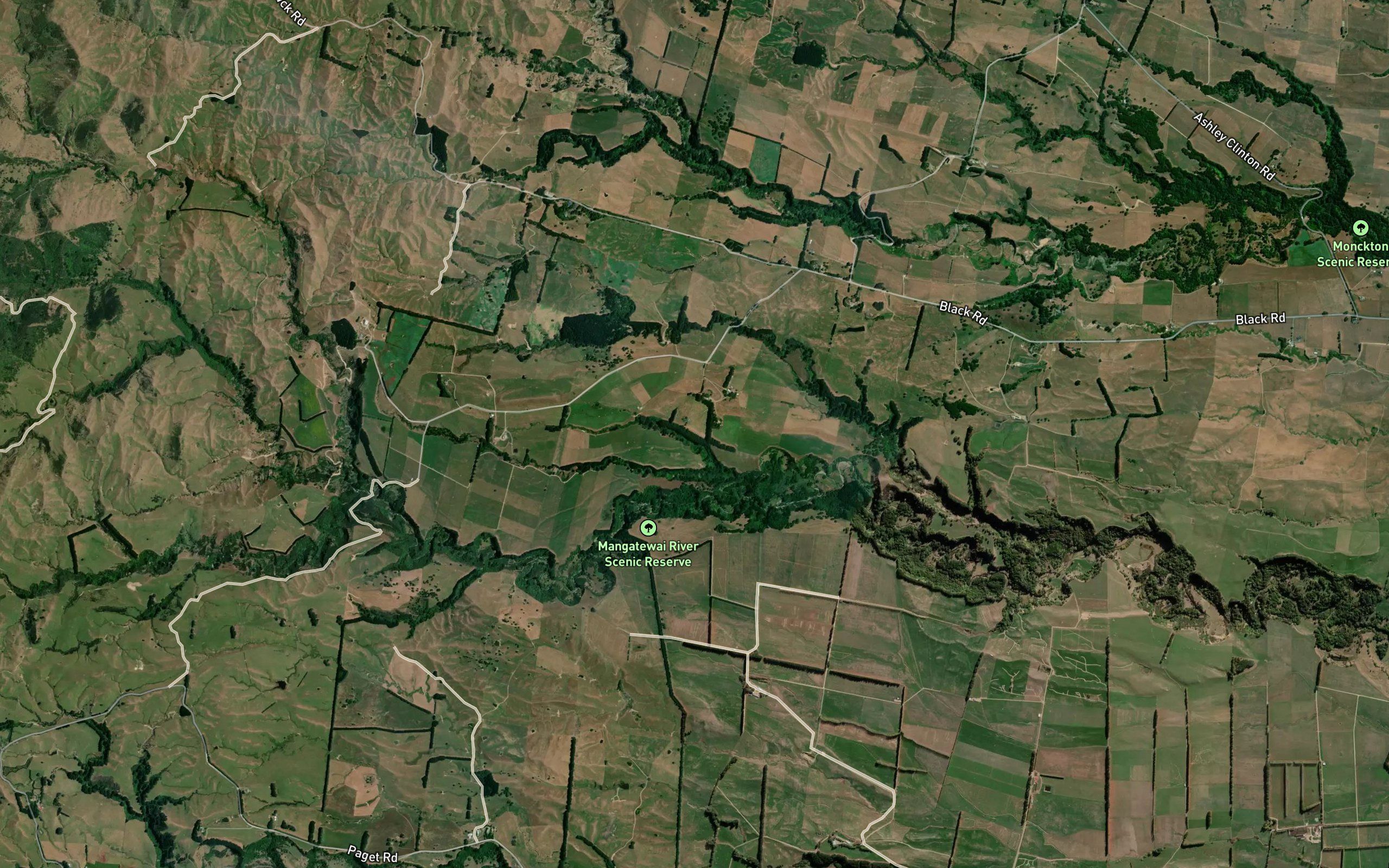 Mangatewai River