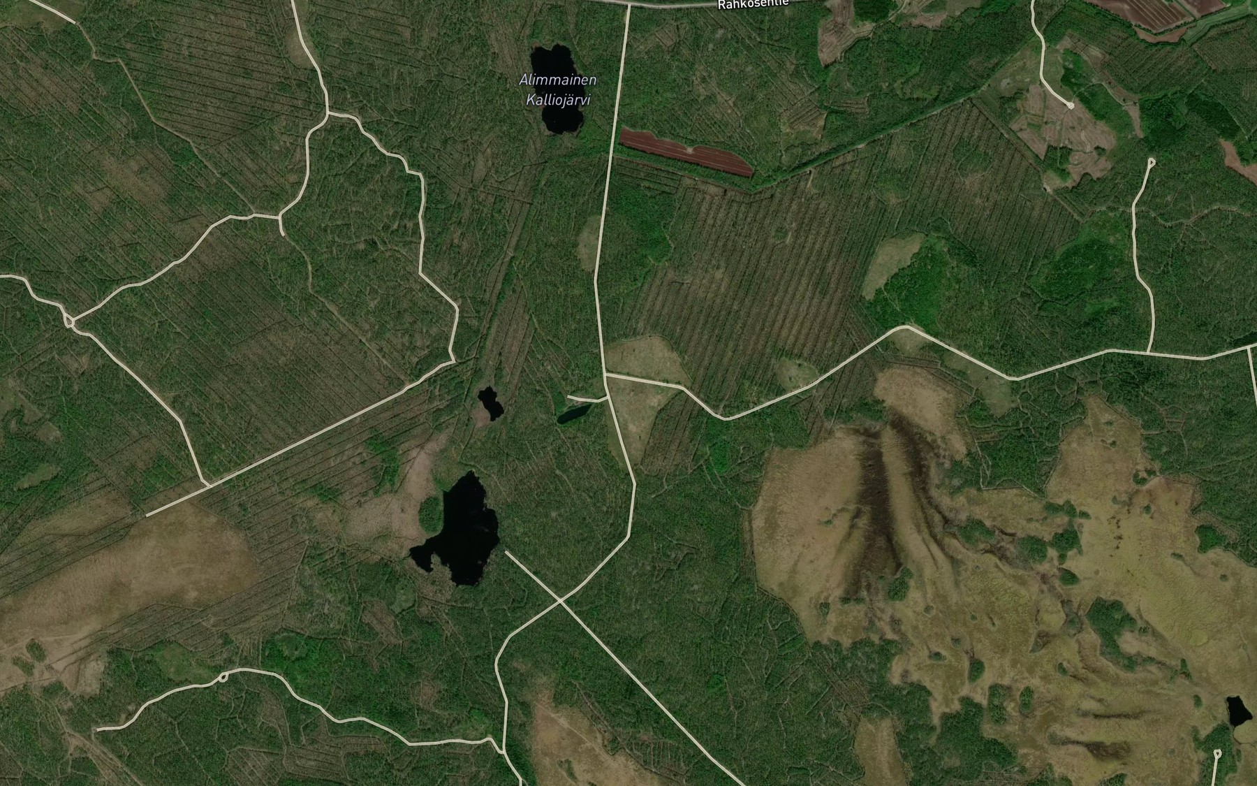 Satellite map of the Kalliojarvi