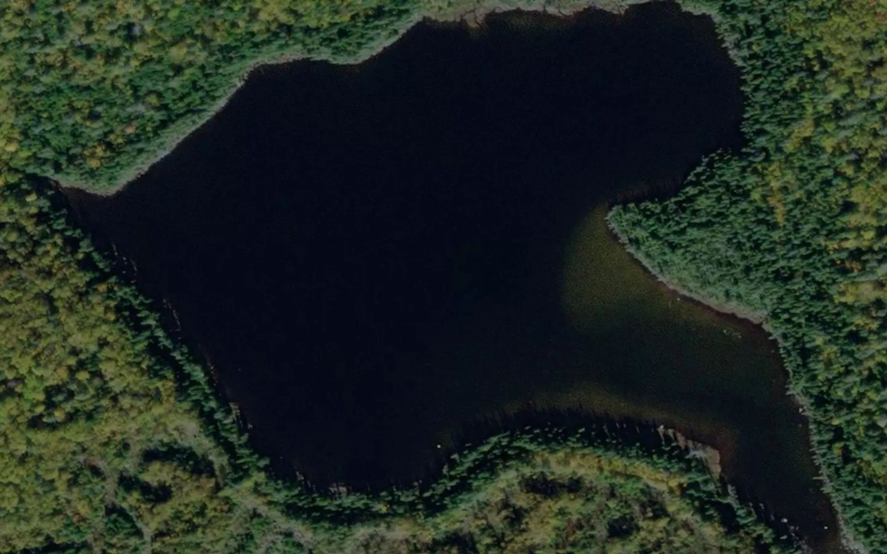 Satellite map of the Lac Page