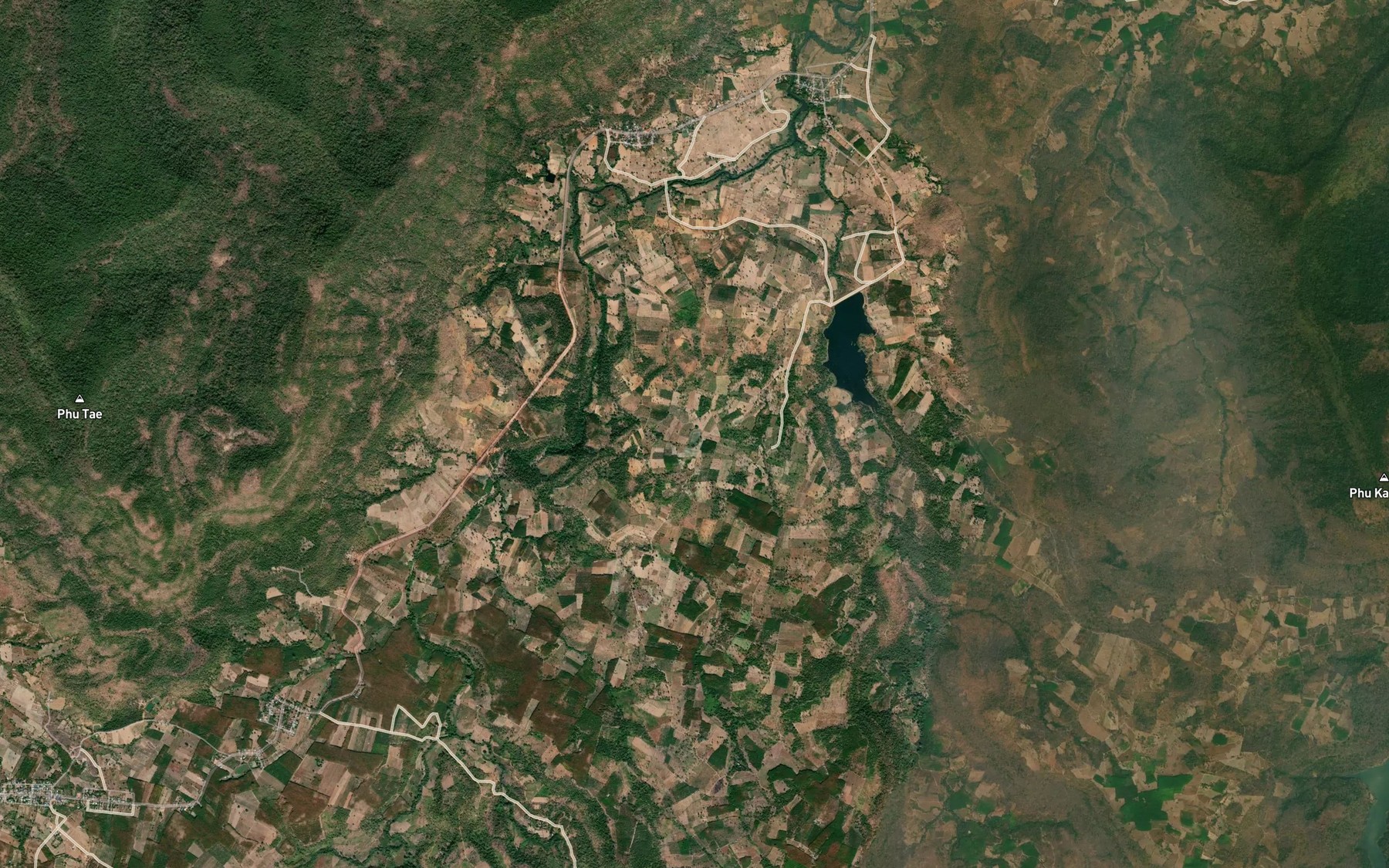 Satellite map of the Nong Ang Thong