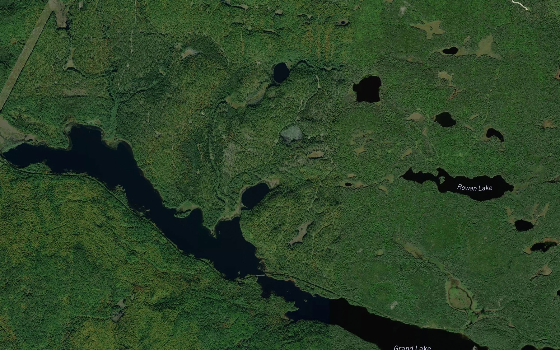 Satellite map of the Borutski Creek