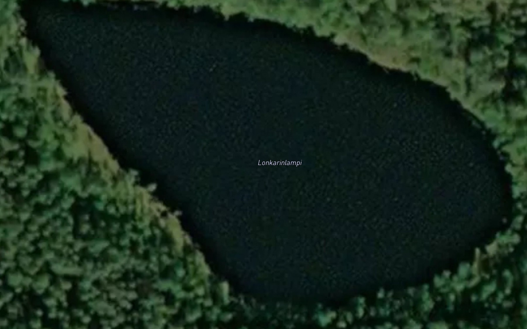 Satellite map of the Lonkarinlampi