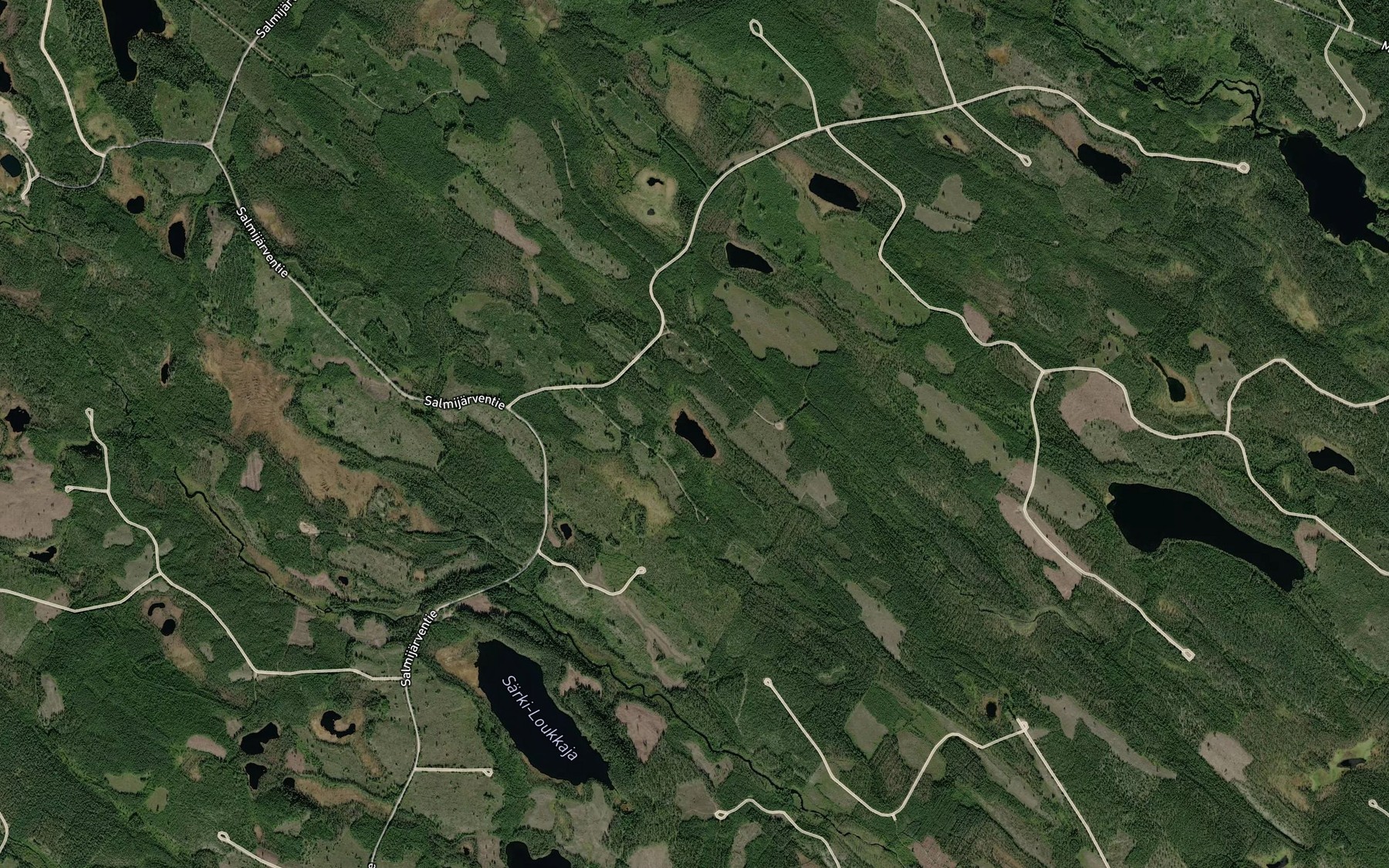 Satellite map of the Litmaslampi