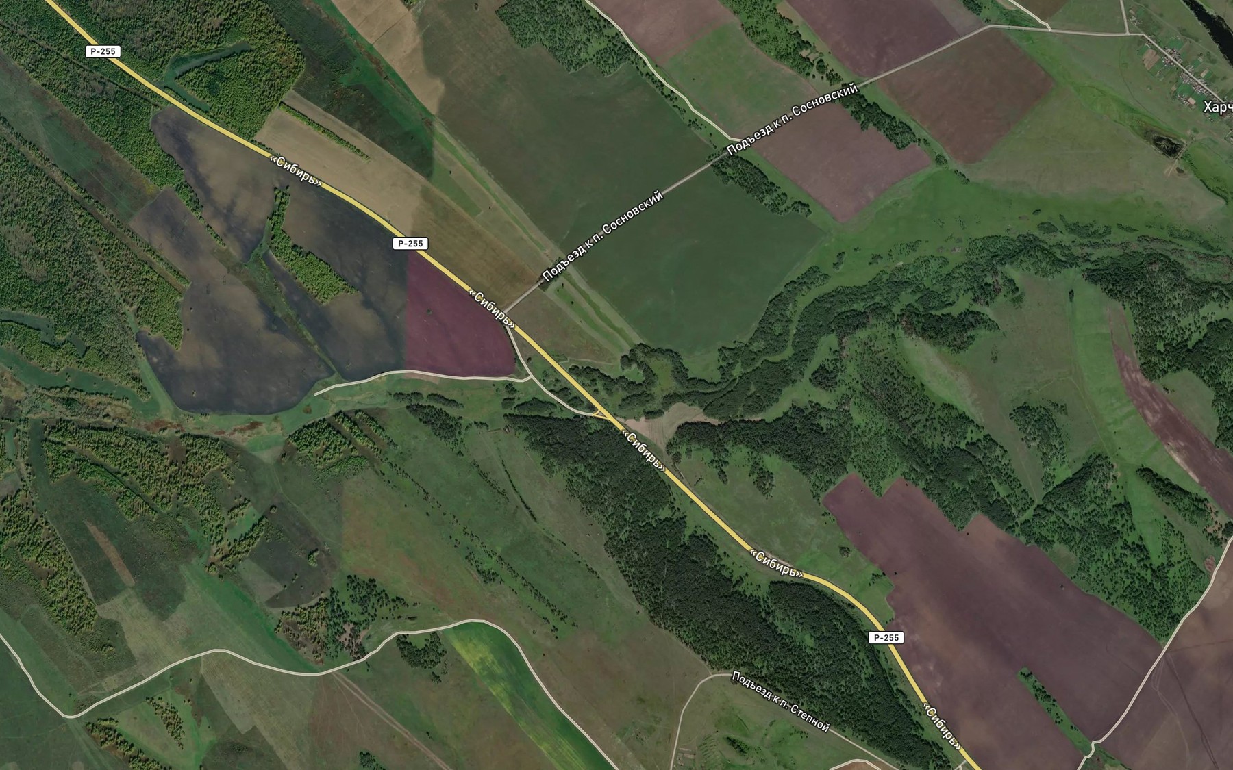 Satellite map of the Pad' Kulut
