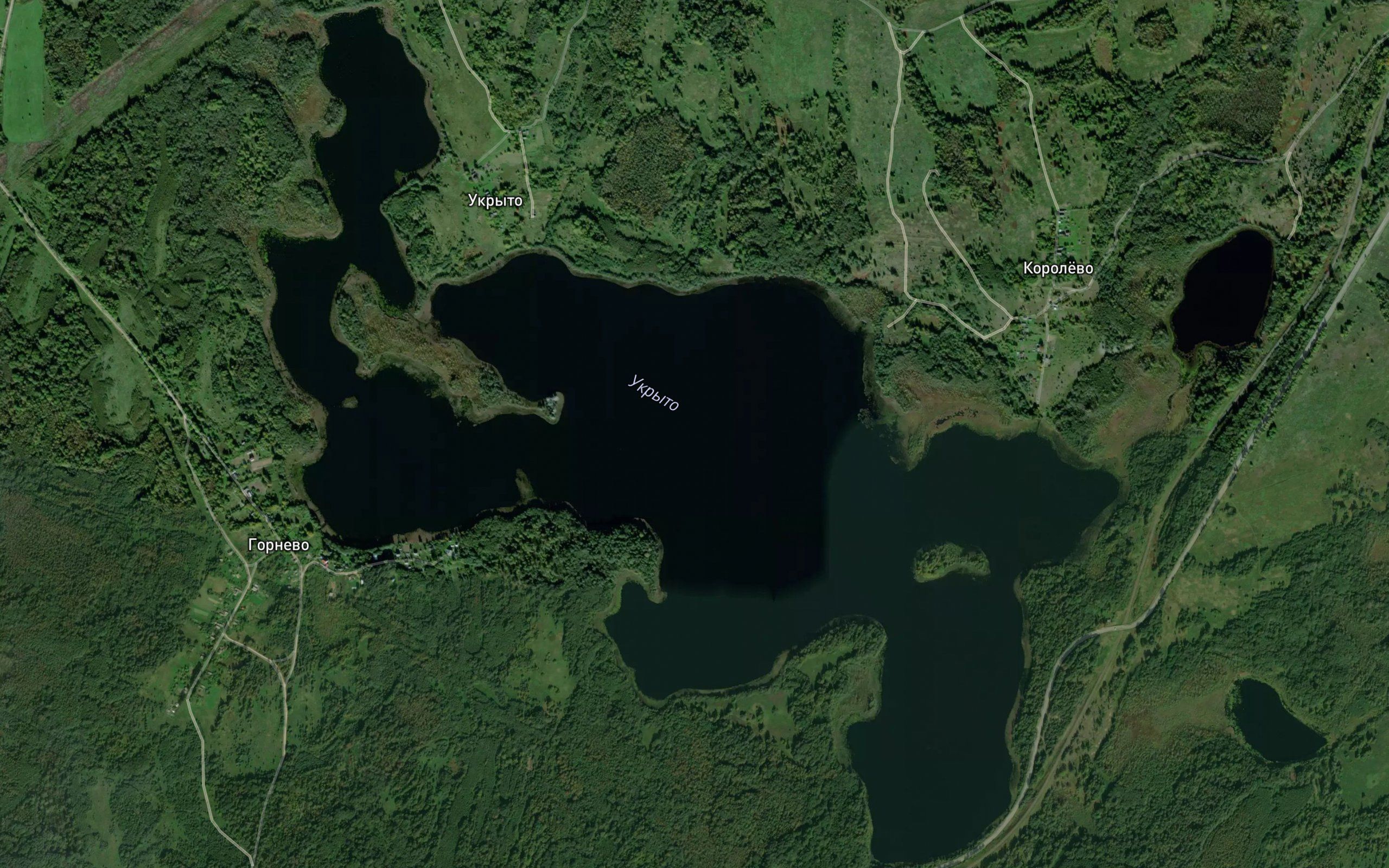 Ozero Vukryto