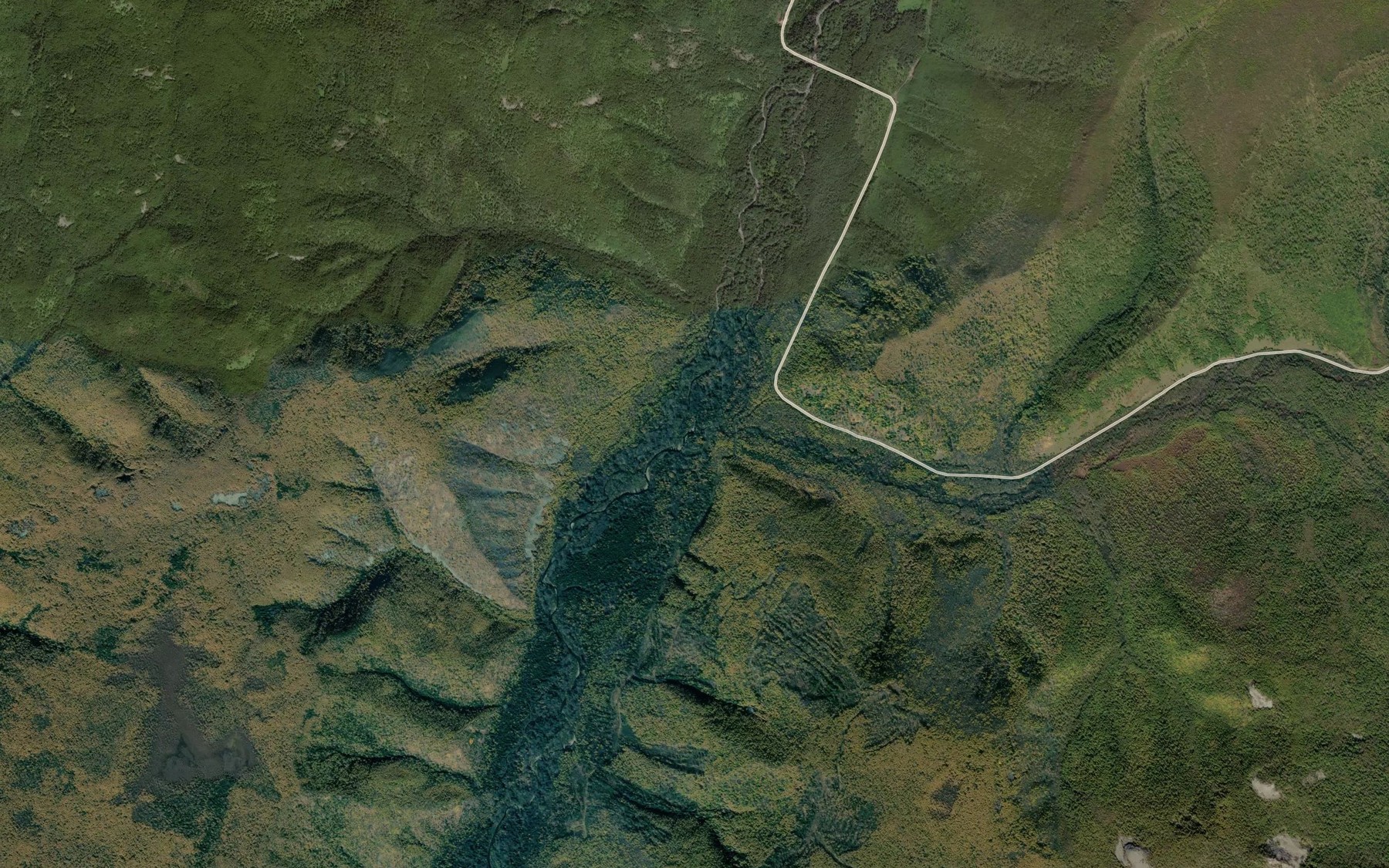 Satellite map of the Berezovyy