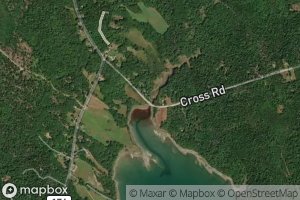 Satellite map of the Emerton Brook