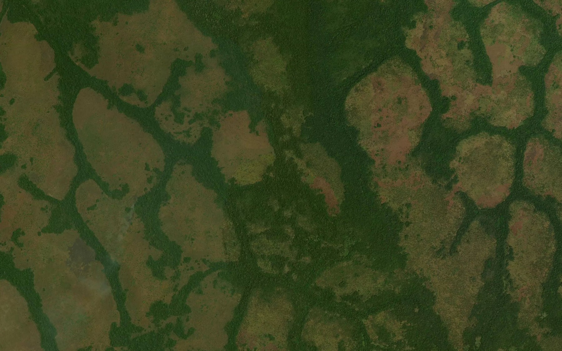 Satellite map of the Nawangu