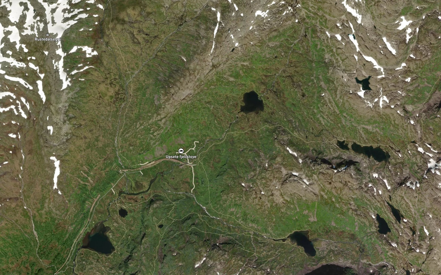 Satellite map of the Jernhusai