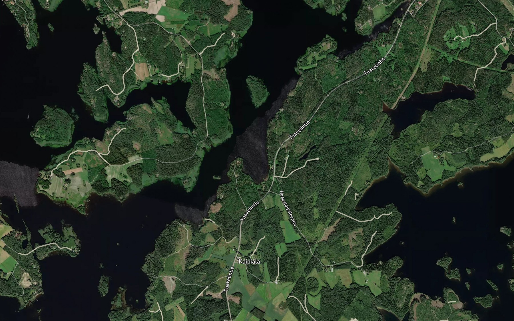 Satellite map of the Taivallahti