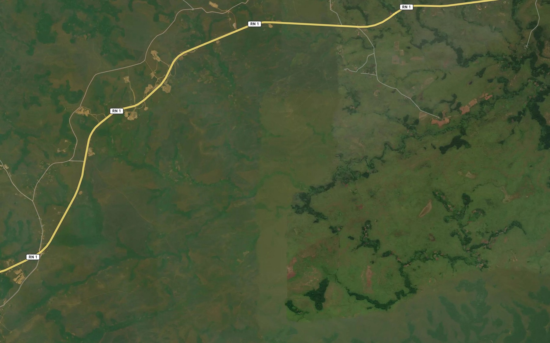 Satellite map of the Kinnzoko