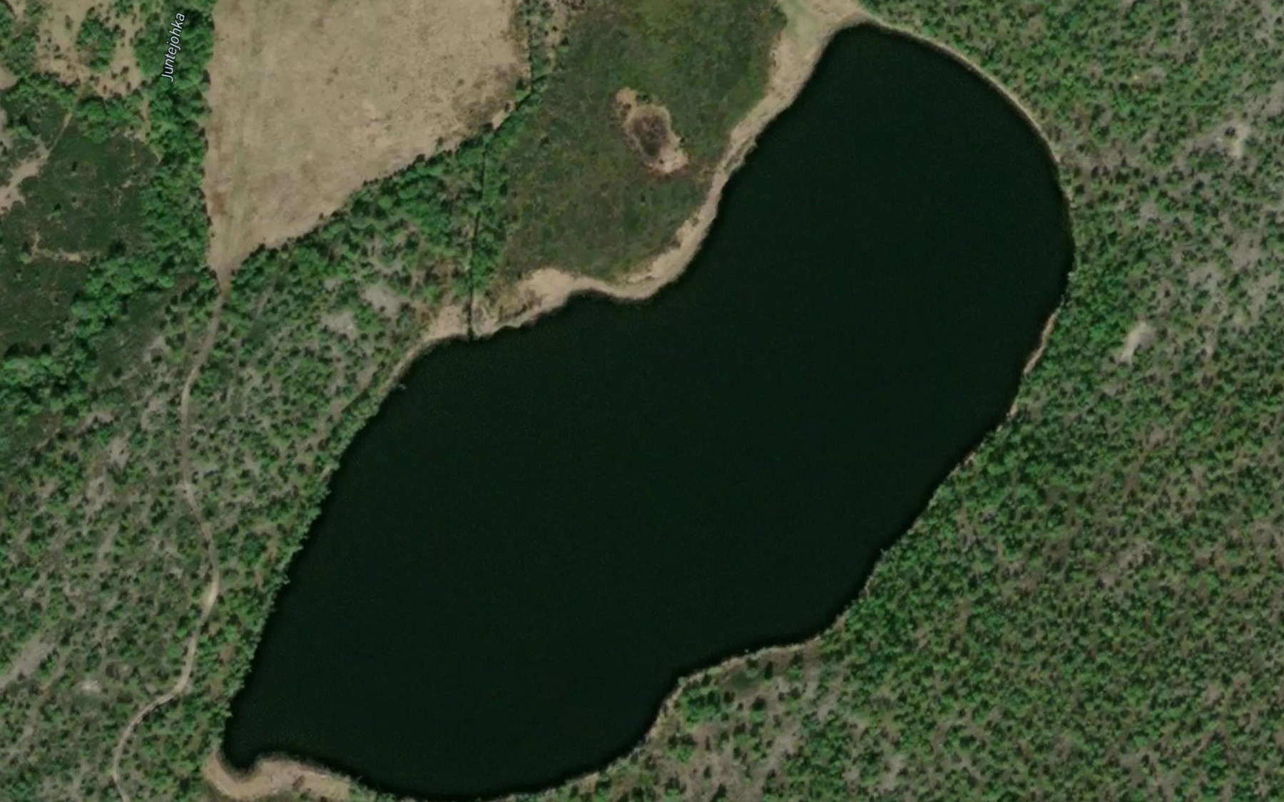 Satellite map of the Cohkajavri