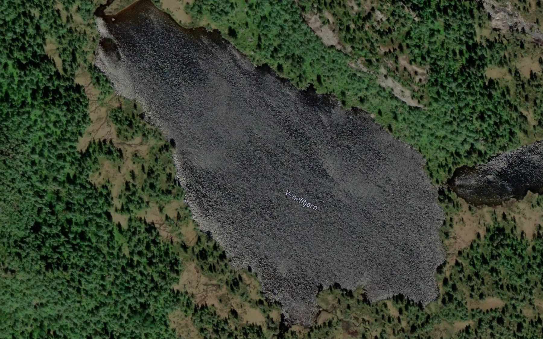 Satellite map of the Venelitjonni