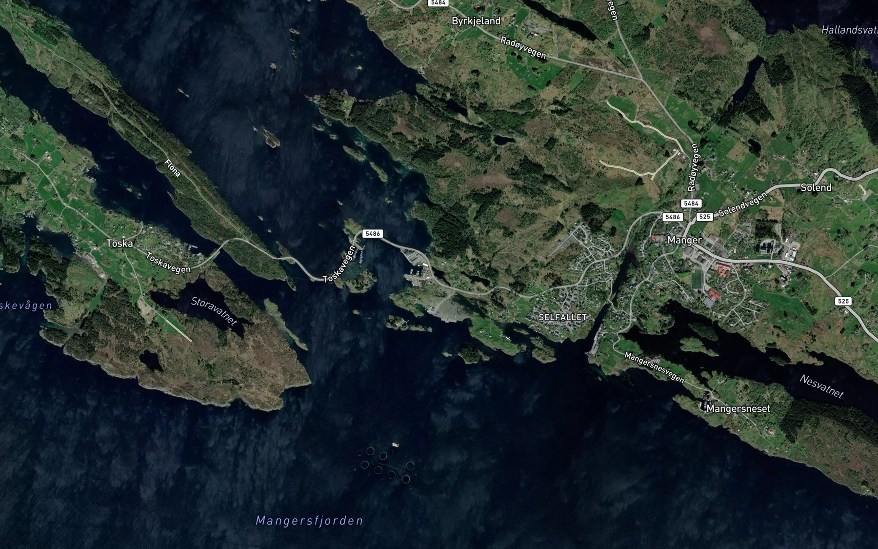 Satellite map of the Gerhardspollen