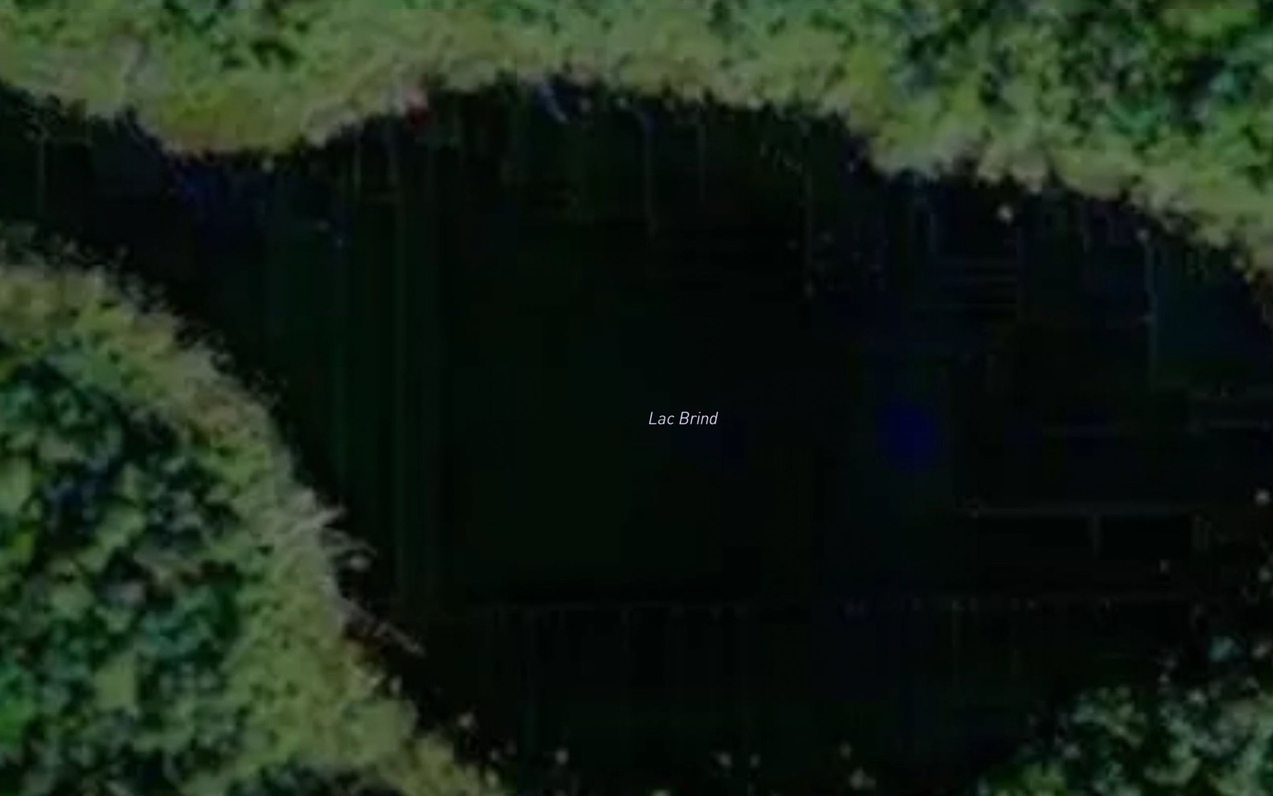 Satellite map of the Lac Brind