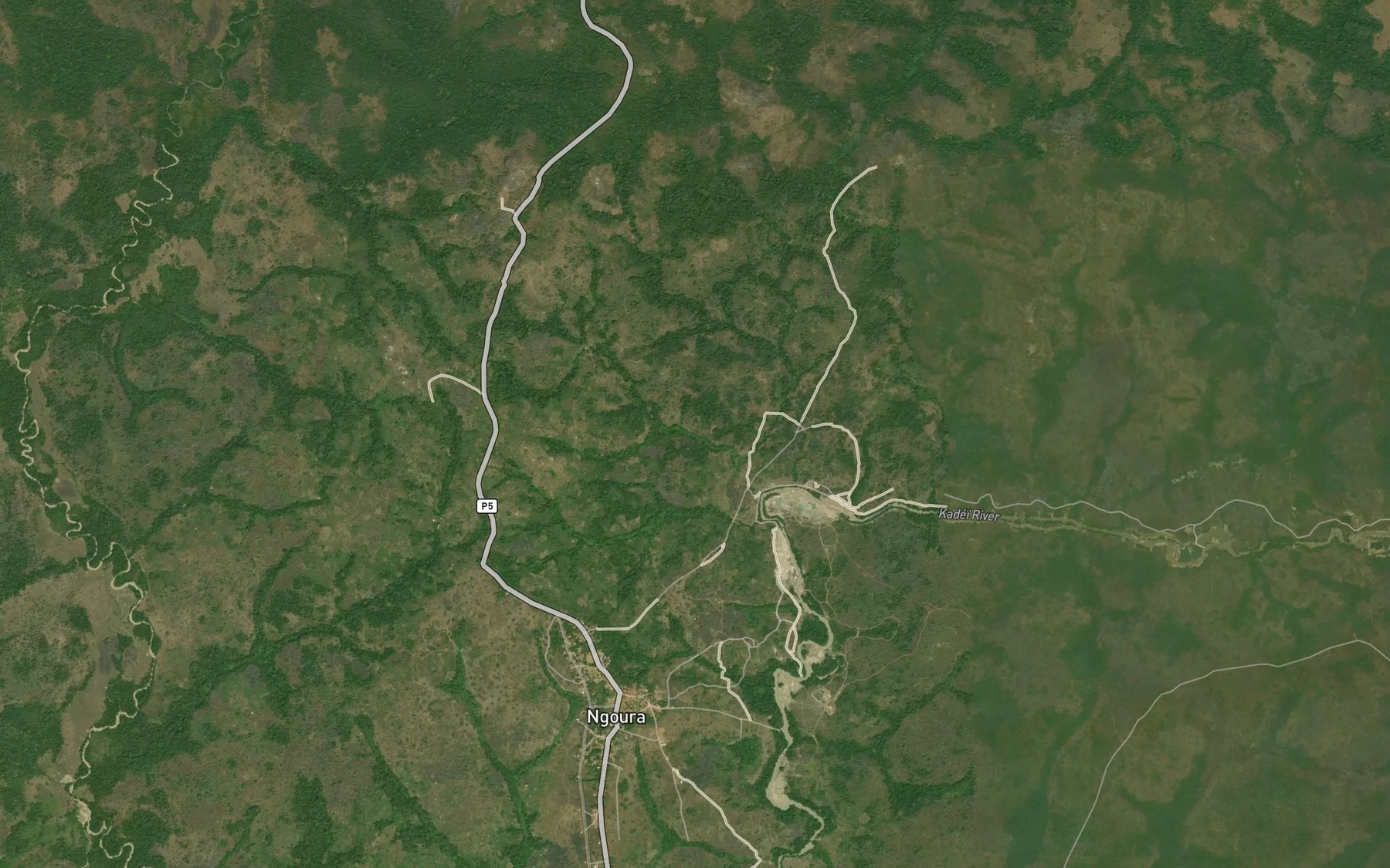 Satellite map of the Kolimba
