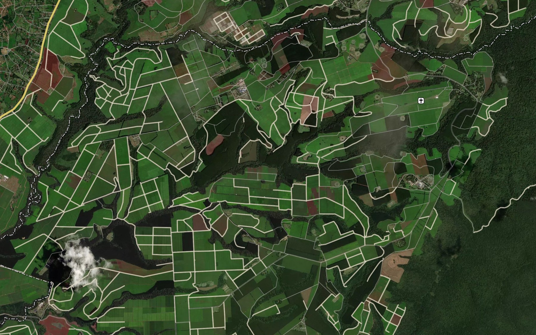 Satellite map of the Changana