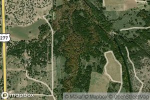 Satellite map of the Cold Creek Spring