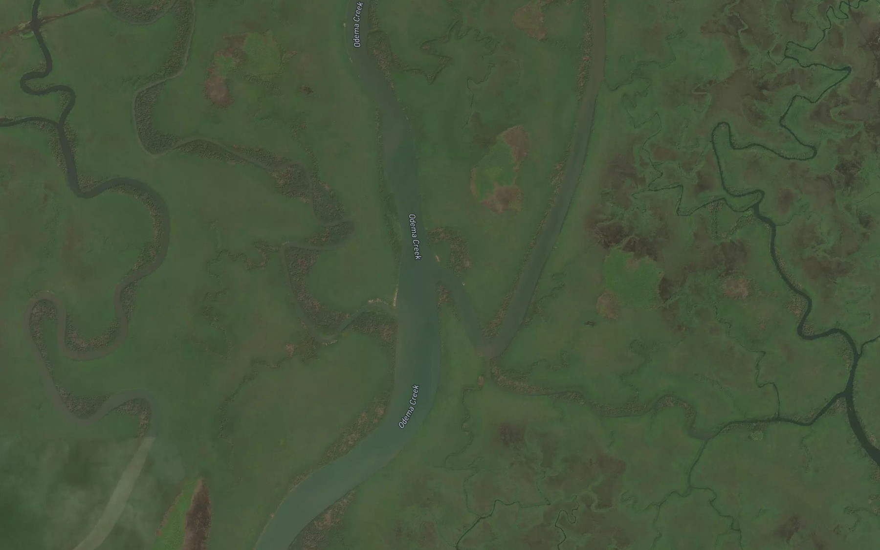 Satellite map of the Eminnilogbo Creek