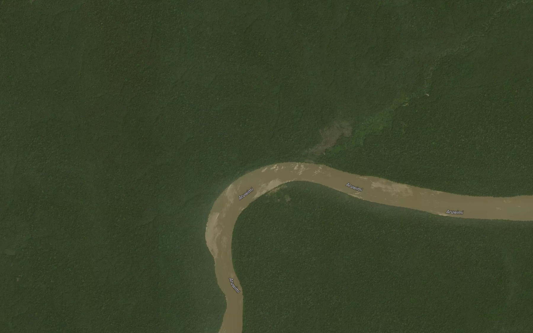 Satellite map of the Nedodo