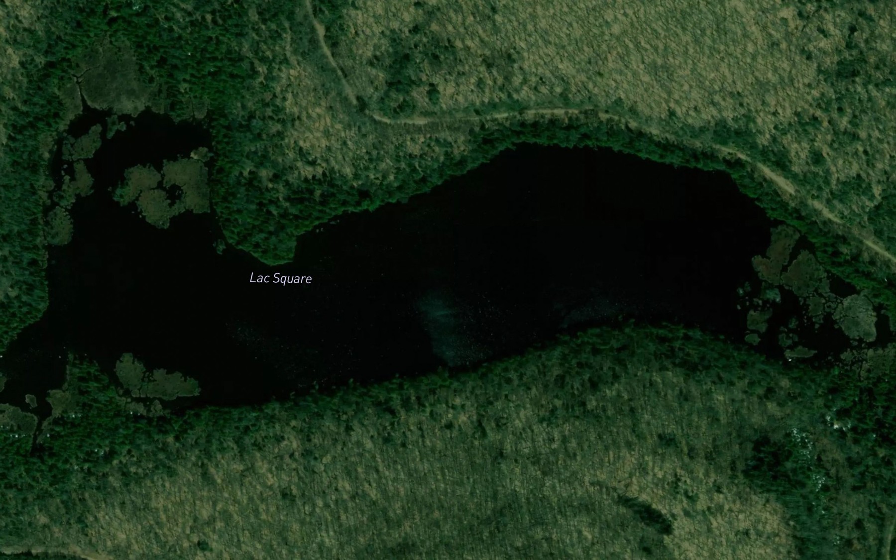 Satellite map of the Lac Square