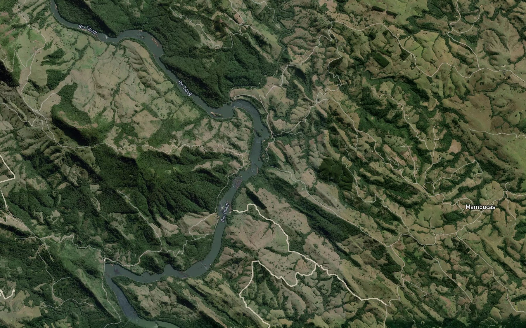 Satellite map of the Agua do Engenho Velho