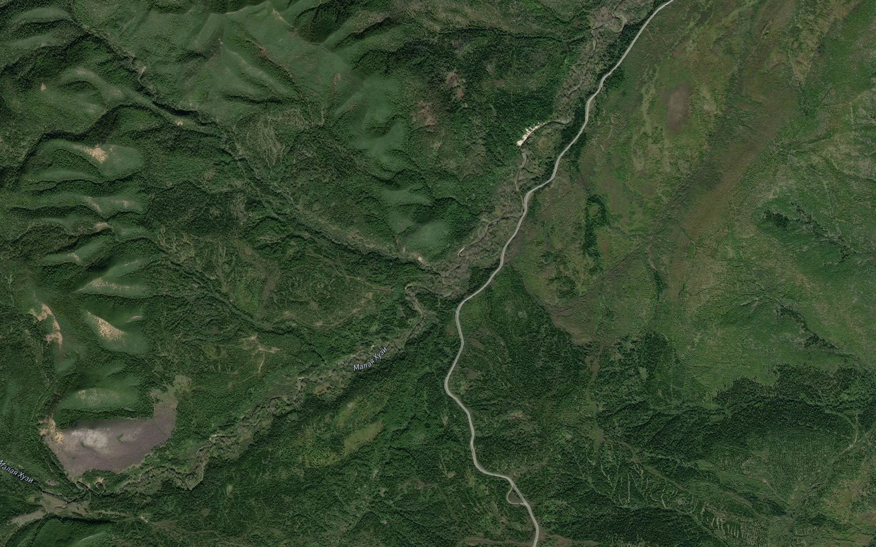 Satellite map of the Pion