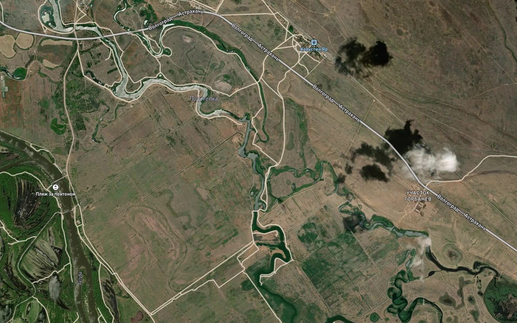 Satellite map of the Misyurka