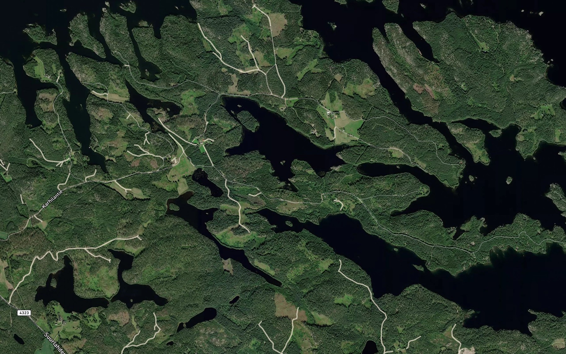 Satellite map of the Likolahti