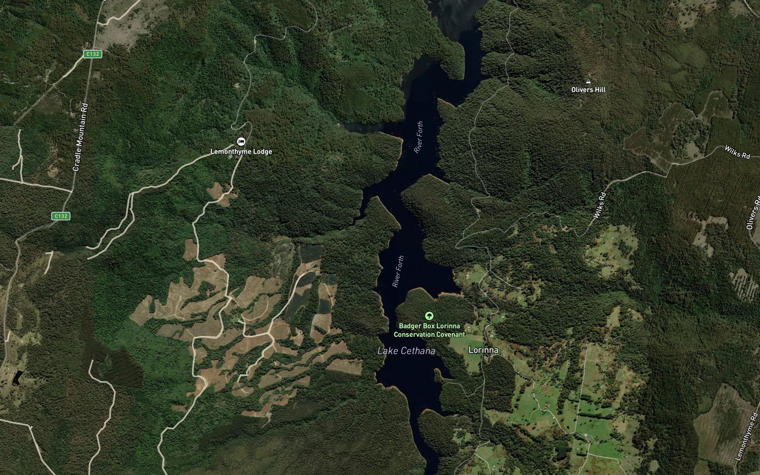 Lake Cethana