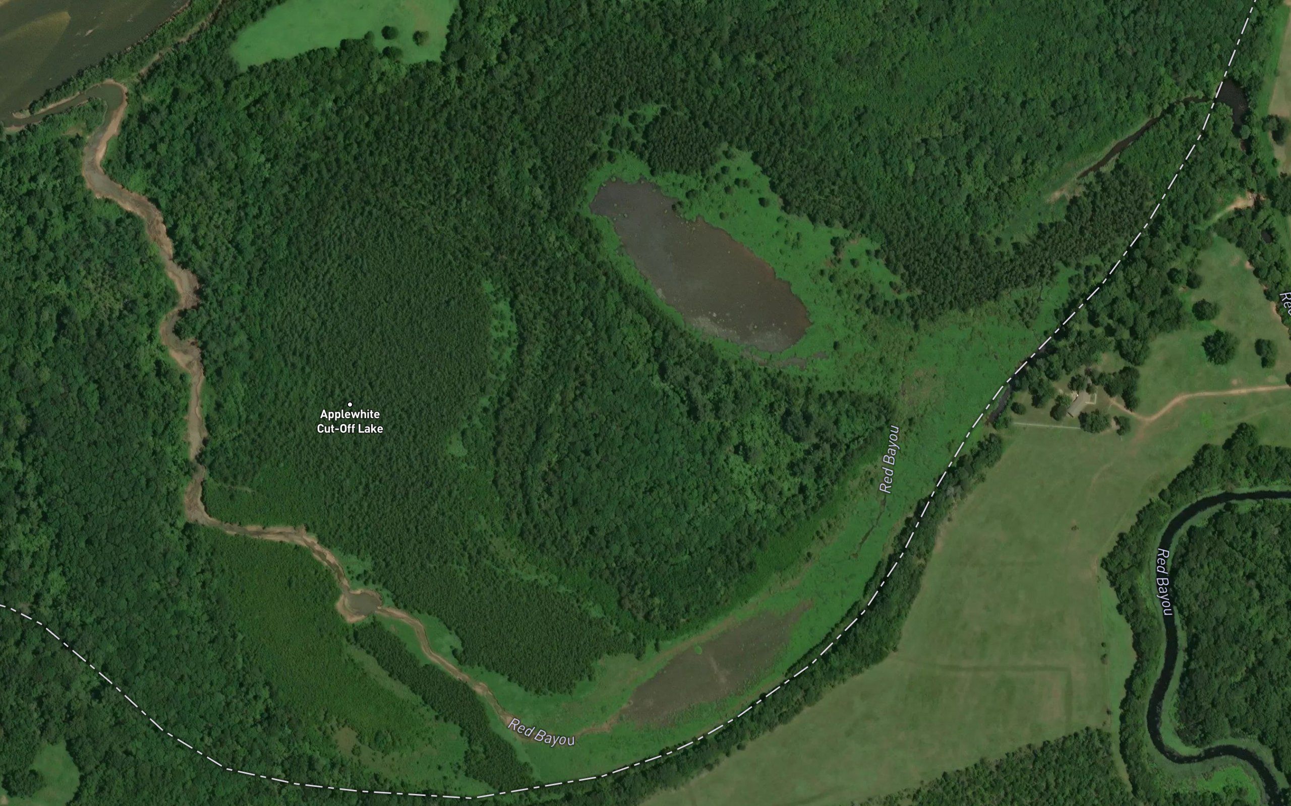Applewhite Cut-off Lake