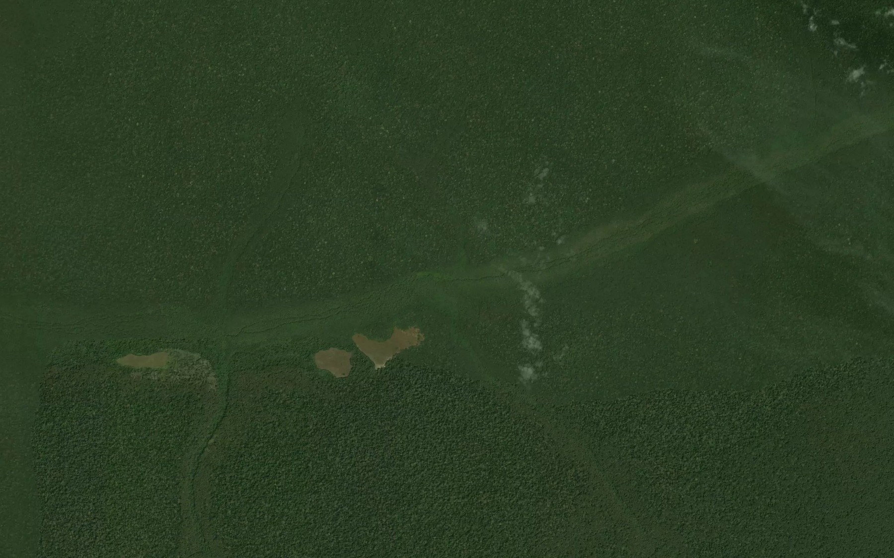 Satellite map of the Zonigia